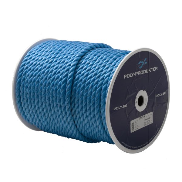 Kaðall 16 mm blár, 87 m á kefli