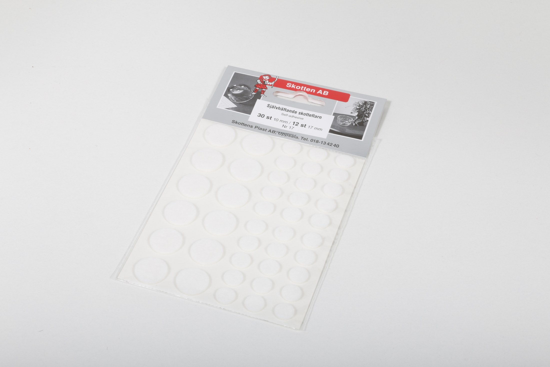 FILT UNDIR ÝMSA HLUTI 10&17MM (30&12STK)