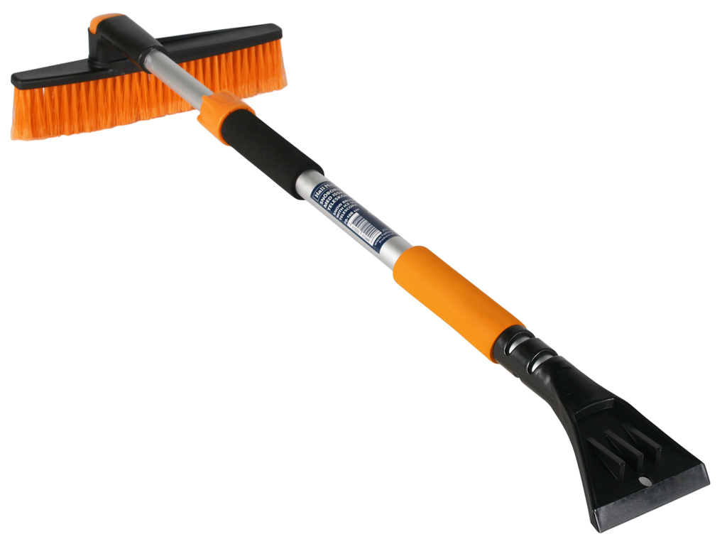 Rúðuskafa m. bursta framlengjanleg  70-108 cm