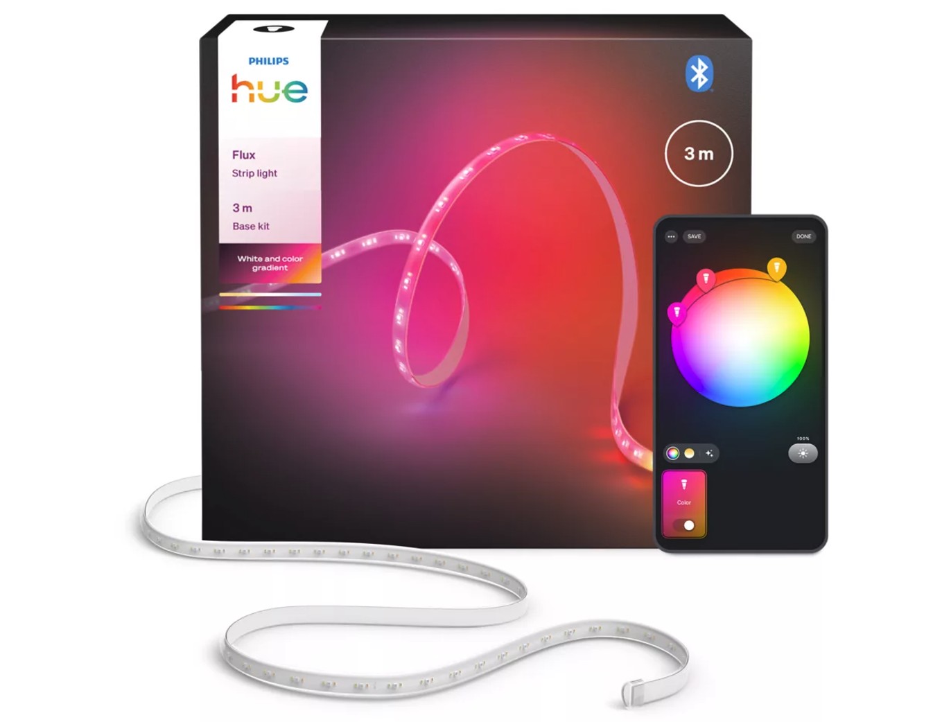Hue Flux Lightstrip ultra Bright 3m