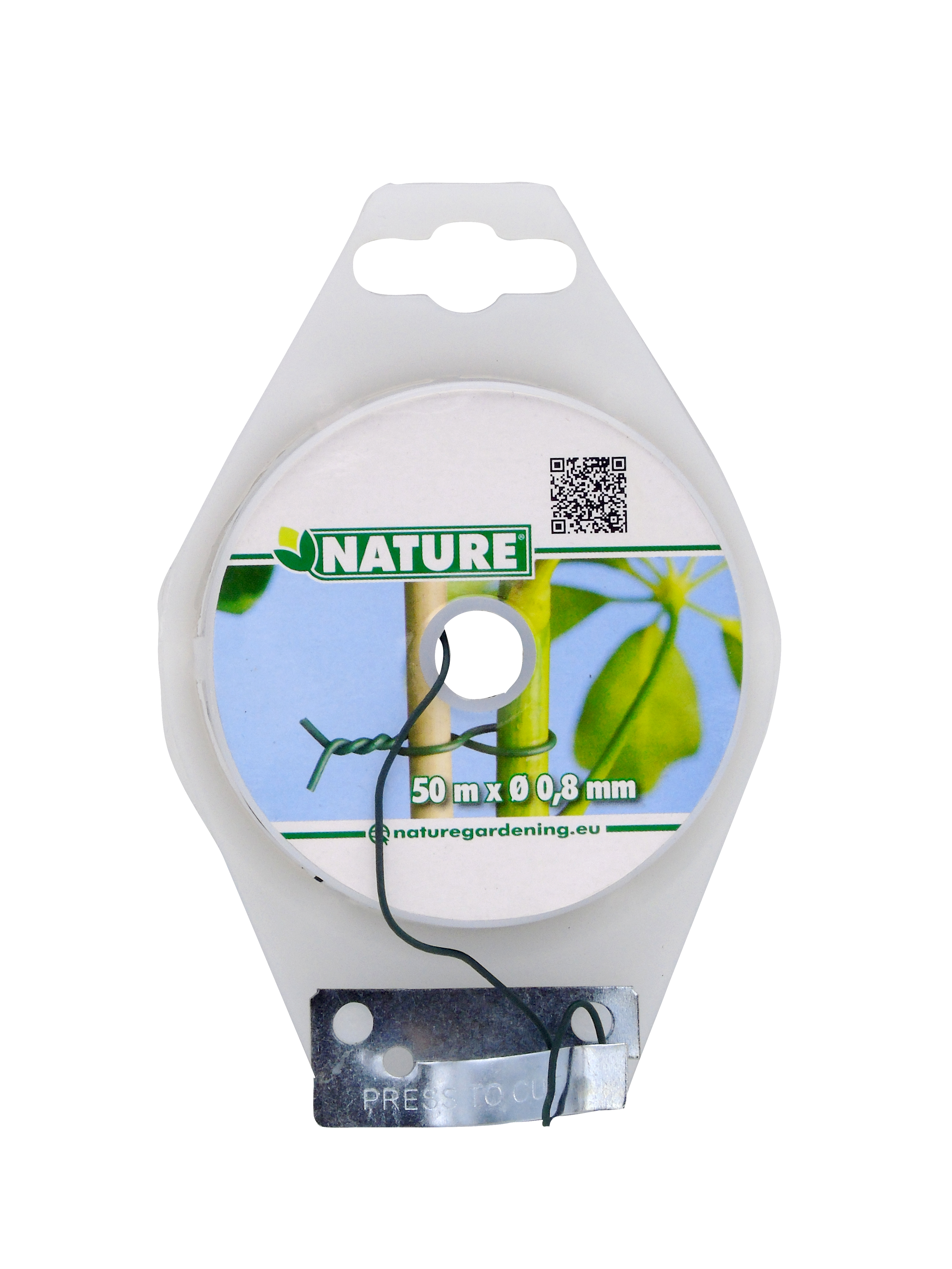 Bindivír á kefli með klippum