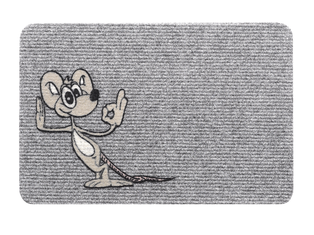 GÓLFMOTTA FLOCKY 40X60CM MÚS