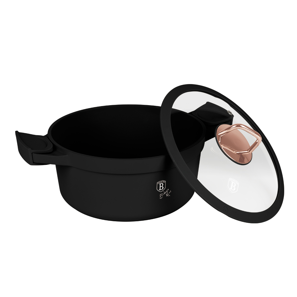 Pottur m.loki 24 sm, BlackRose