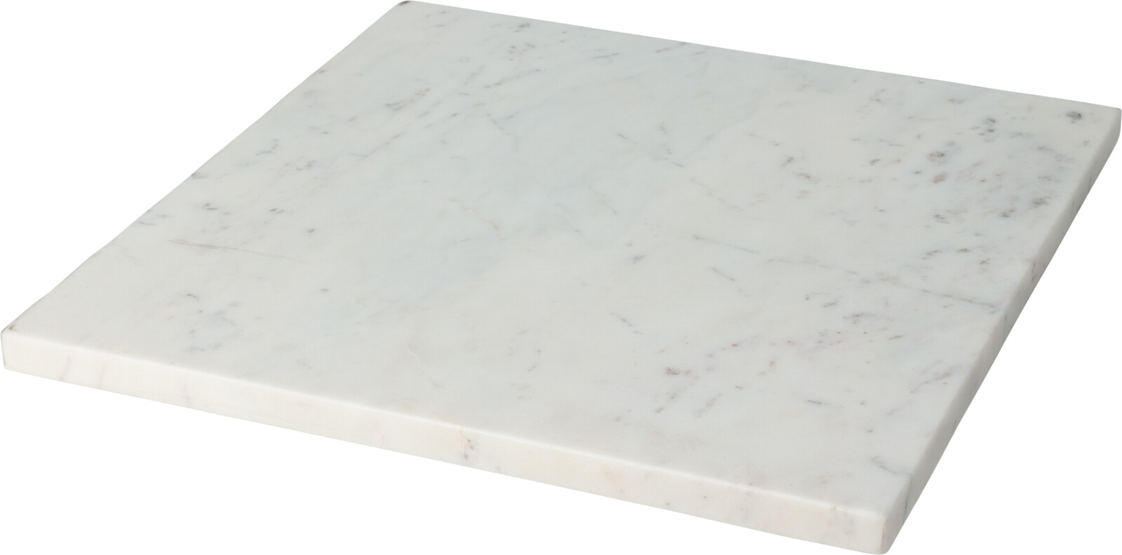 Marmarabakki ferningur 30cm hvítur