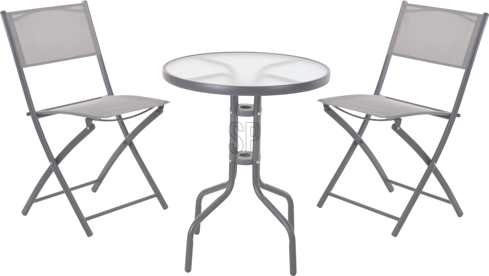 Garðsett svalir 2 stólar + borð