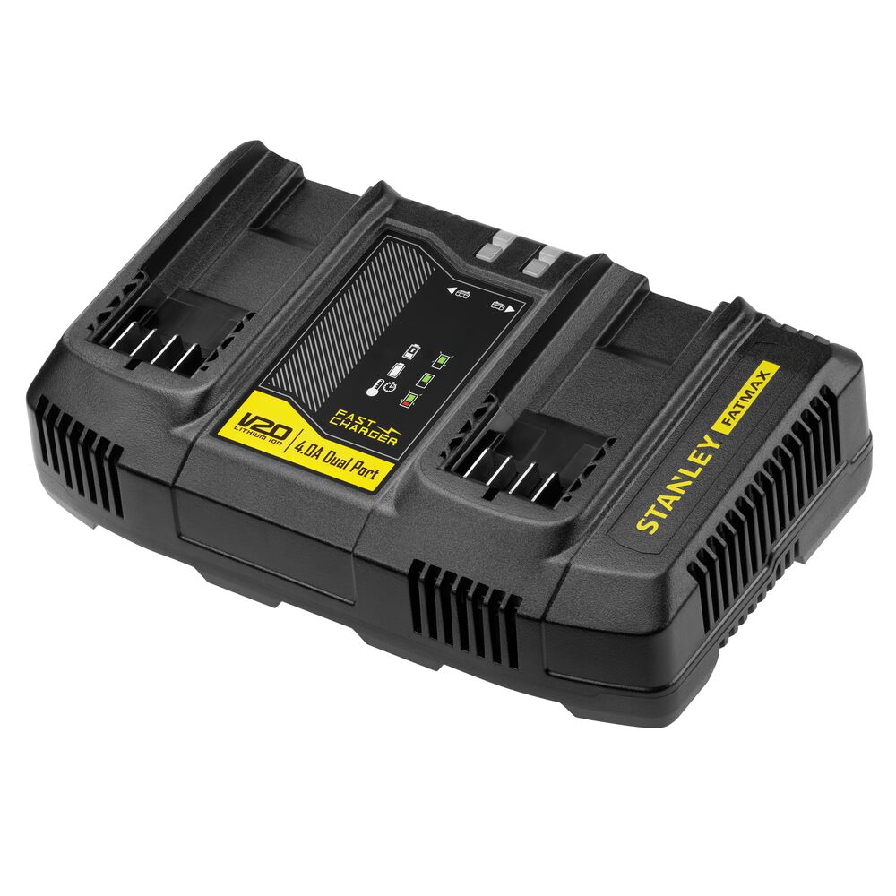 Hleðslutæki 18V V20 Tvöfalt 4A Stanley Fatmax