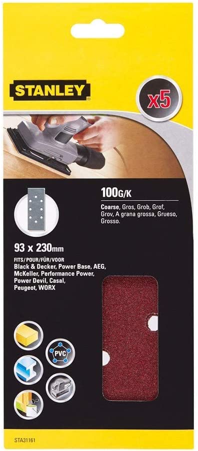 SANDPAPPÍR BD 100 F.CD400 (5) 93X230MM