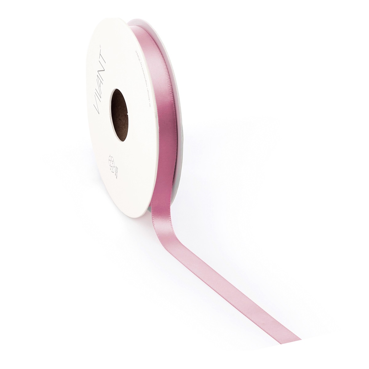 Borði satin 10mm*25m old rose