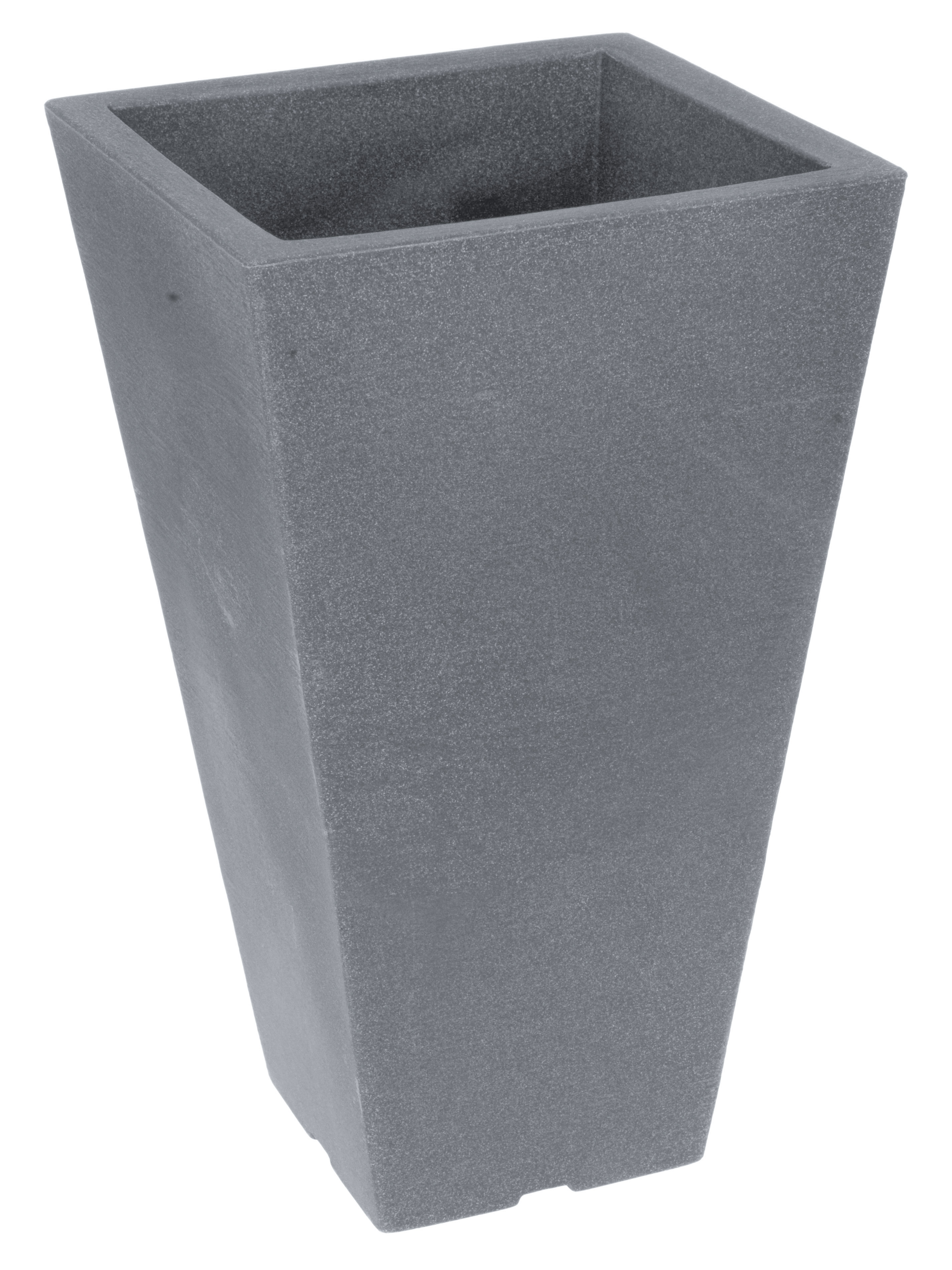 Blómapottur Capri ferkantaður