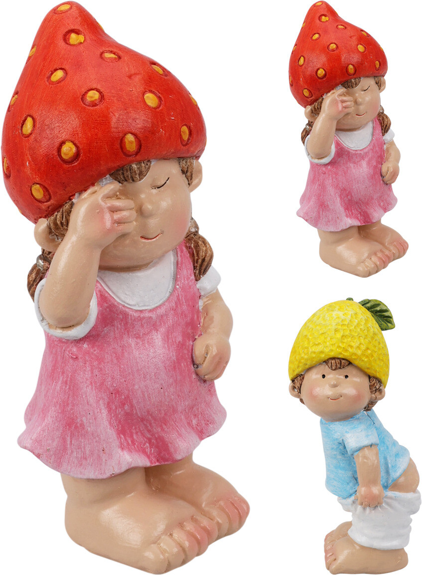 Strákur og stelpa ávaxtahattur 2 gerðir