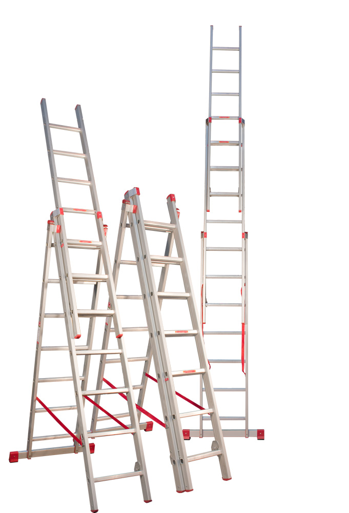 Álstigi þrefaldur 3 x 7 þrep Jumbo