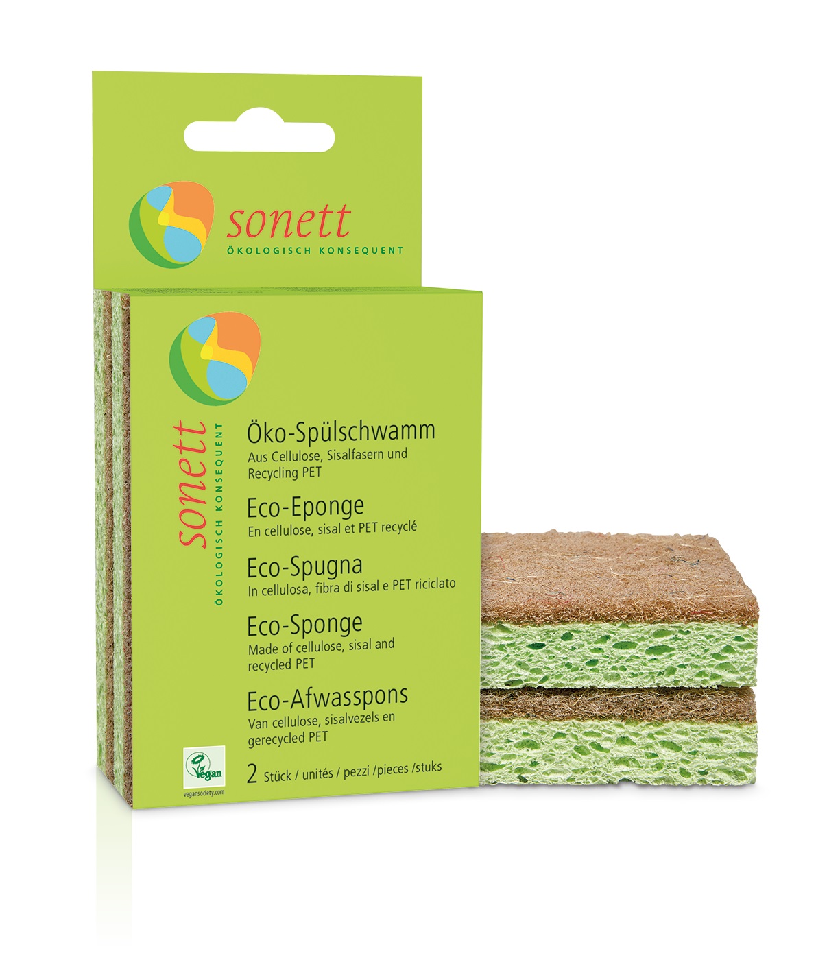 Sonett svampur Eco 2stk.