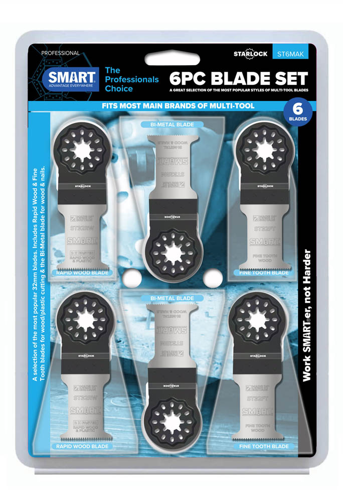 SMART FJÖLNOTABLAÐ ST6MAK - 6STK 32MM