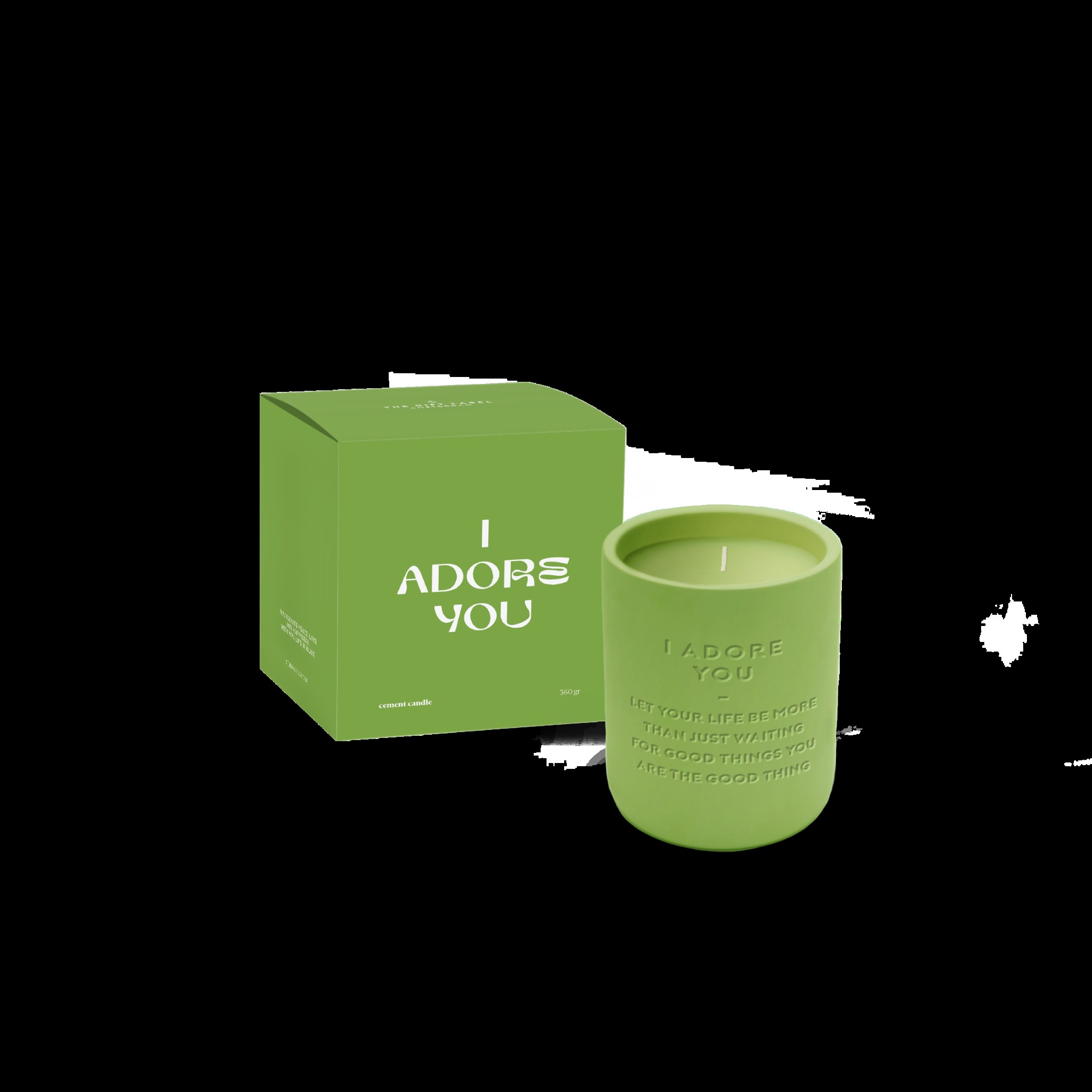 Studio kerti 360gr- I ADORE YOU 