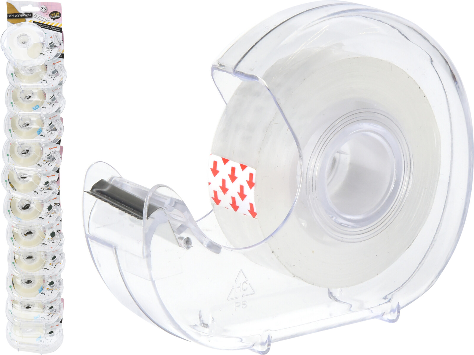 Límband í statífi