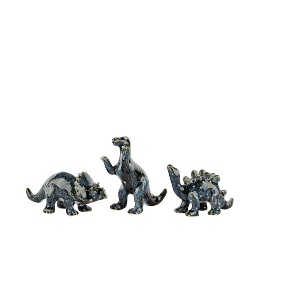 Stytta risaeðla 10cm blá