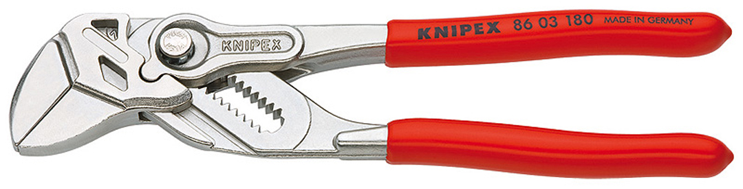 KNIPEX LYKILTÖNG KRÓM 180MM