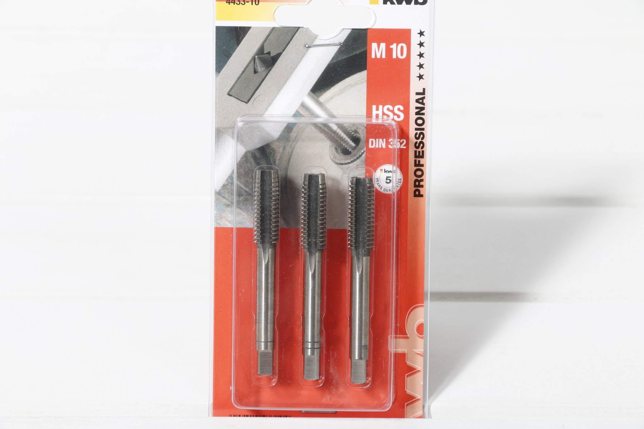 Snitttappi kwb 10 mm 3 stk.  4433-10