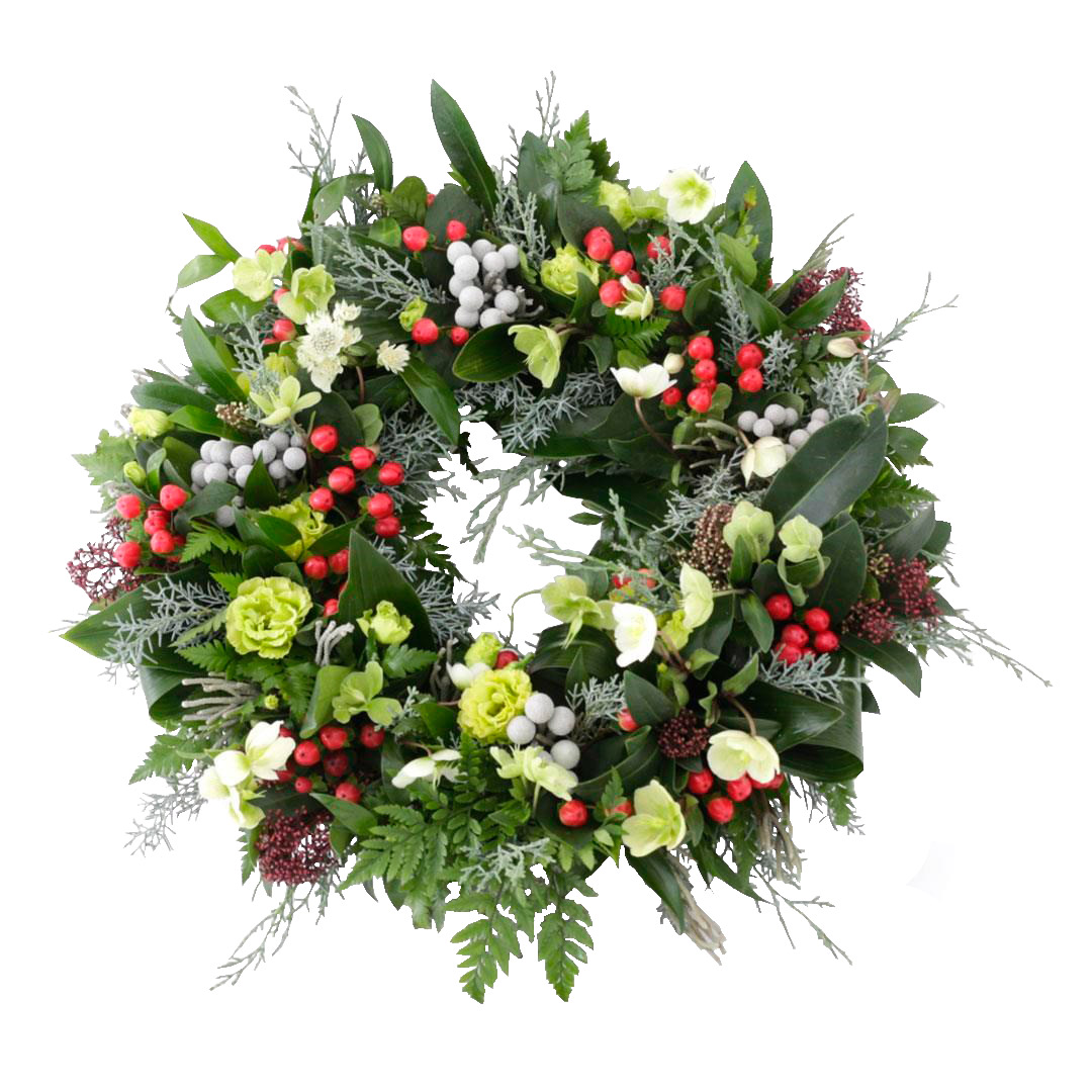 Krans fyrir duftker 40cm