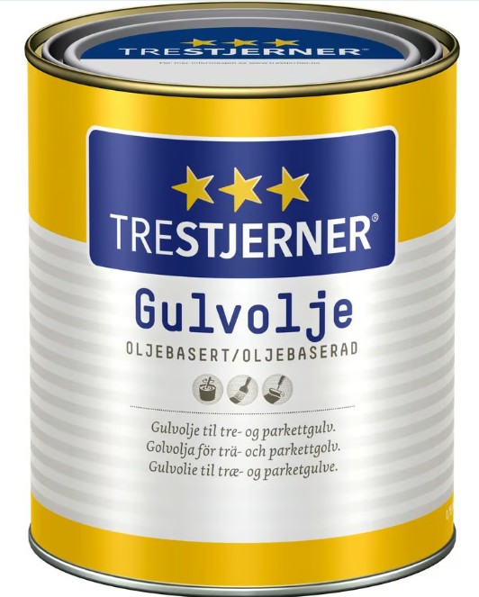 Olía Trestjerner Gulvolje hvít 0,68 ltr