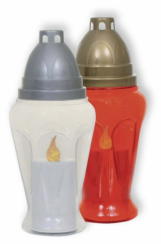 Leiðisljós LED 9,5*h22cm