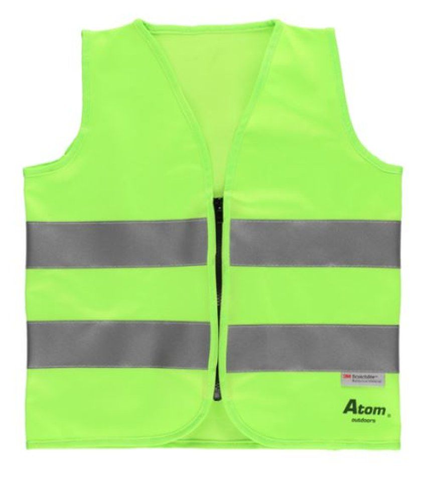 Endurskinsvesti fyrir börn græn M