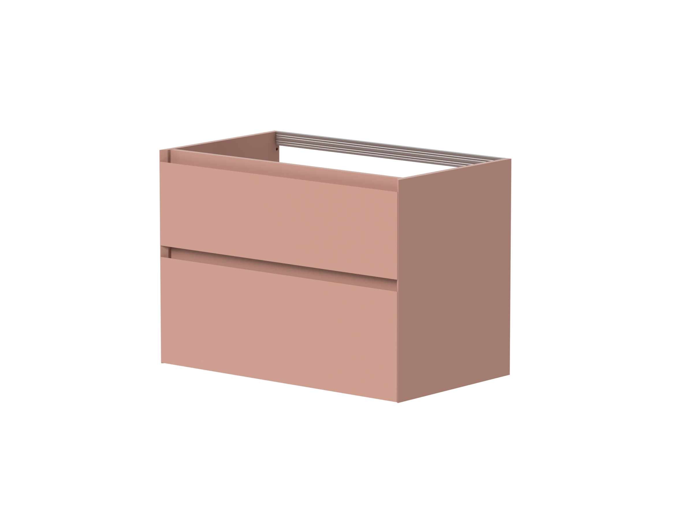 Vaskaskápur LOFT, matt bleik 80cm