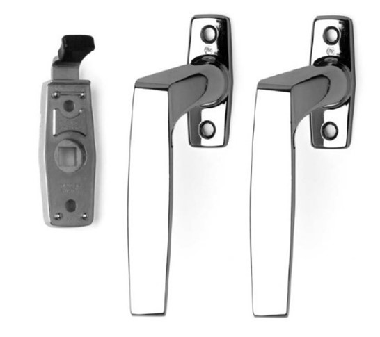 Húnn svalahúnasett fix króm