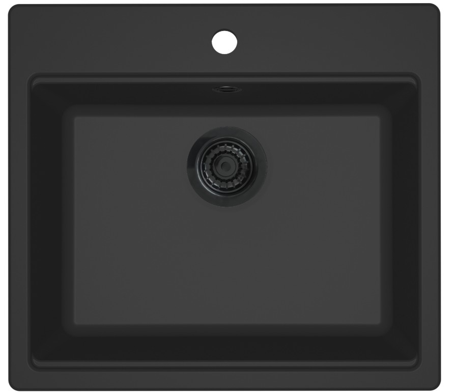 Vaskur eldhús Florence 50 Nero Black - R40348