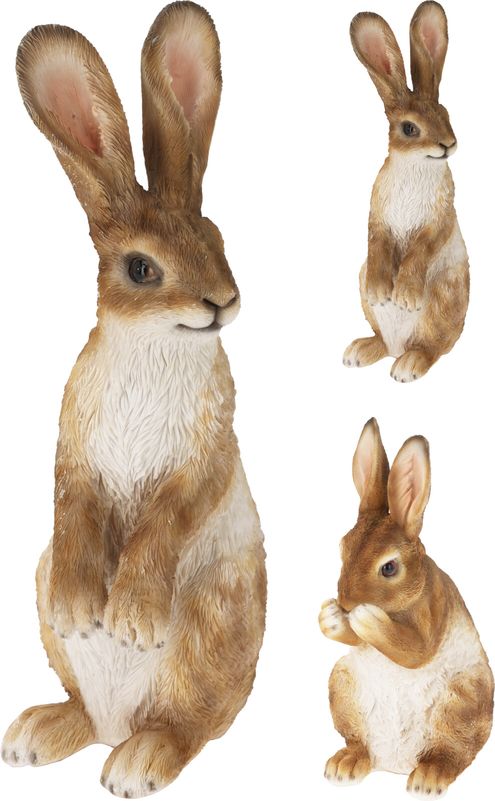 Garðstytta kanína standandi