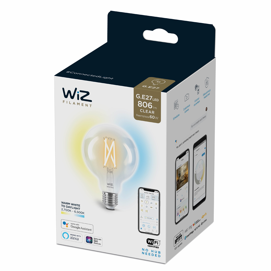 WIZ Globe ljósapera G95 60w  E27 ambience