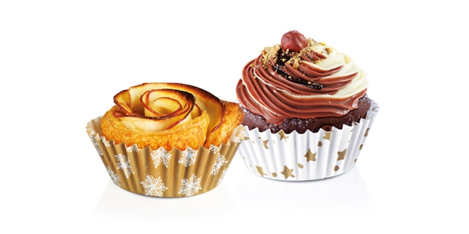 Múffuform bréf 60 stk. vetur