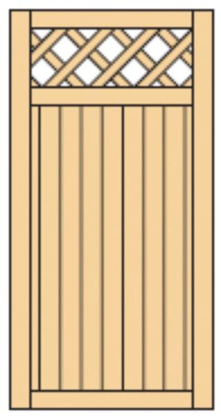 SKJÓLV MADRID BEINN 90X180CM M/KLAUSTRU