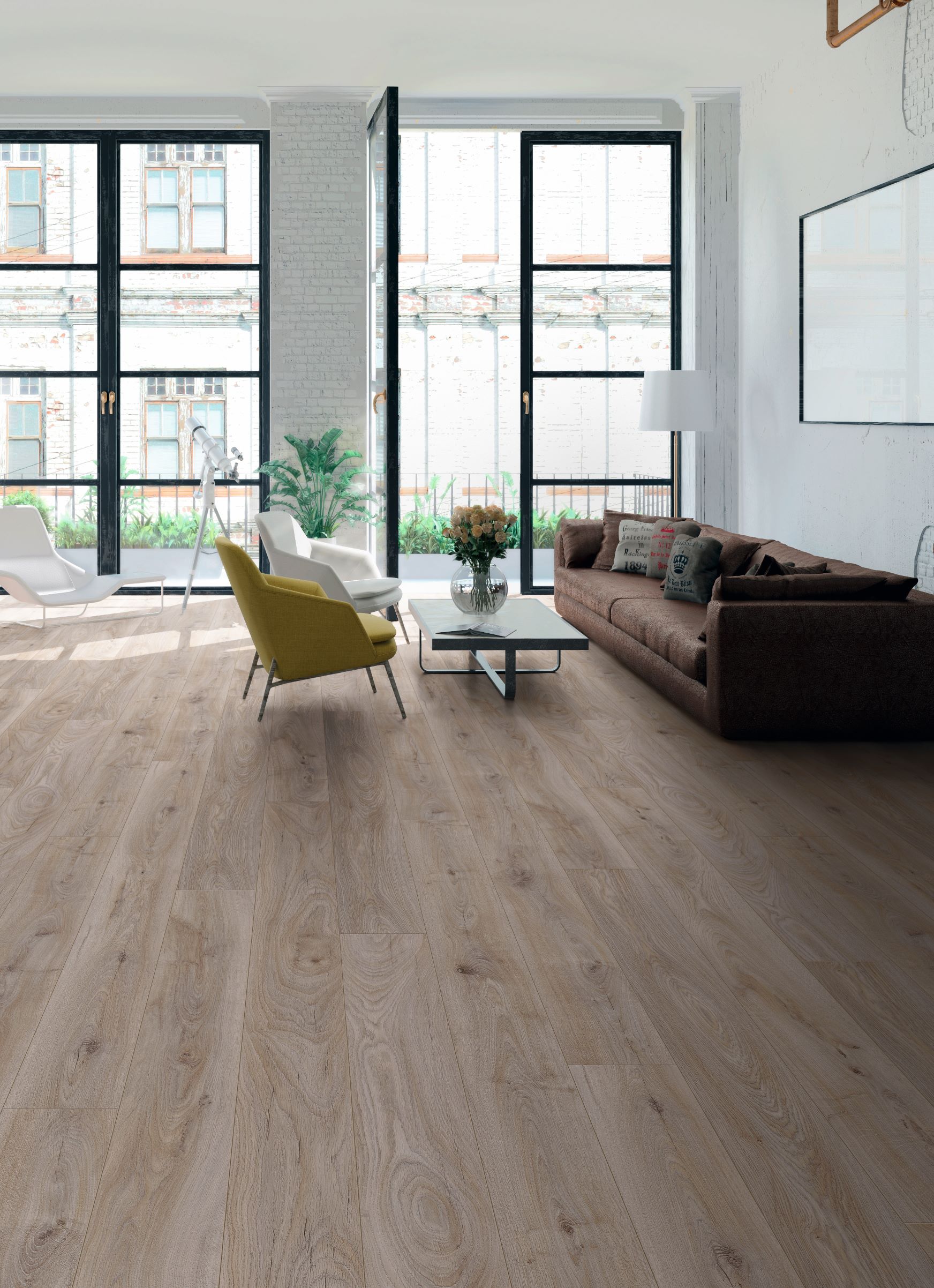 HARÐPARKET 12MM EIKARPL.  Hardy 5954 AC5