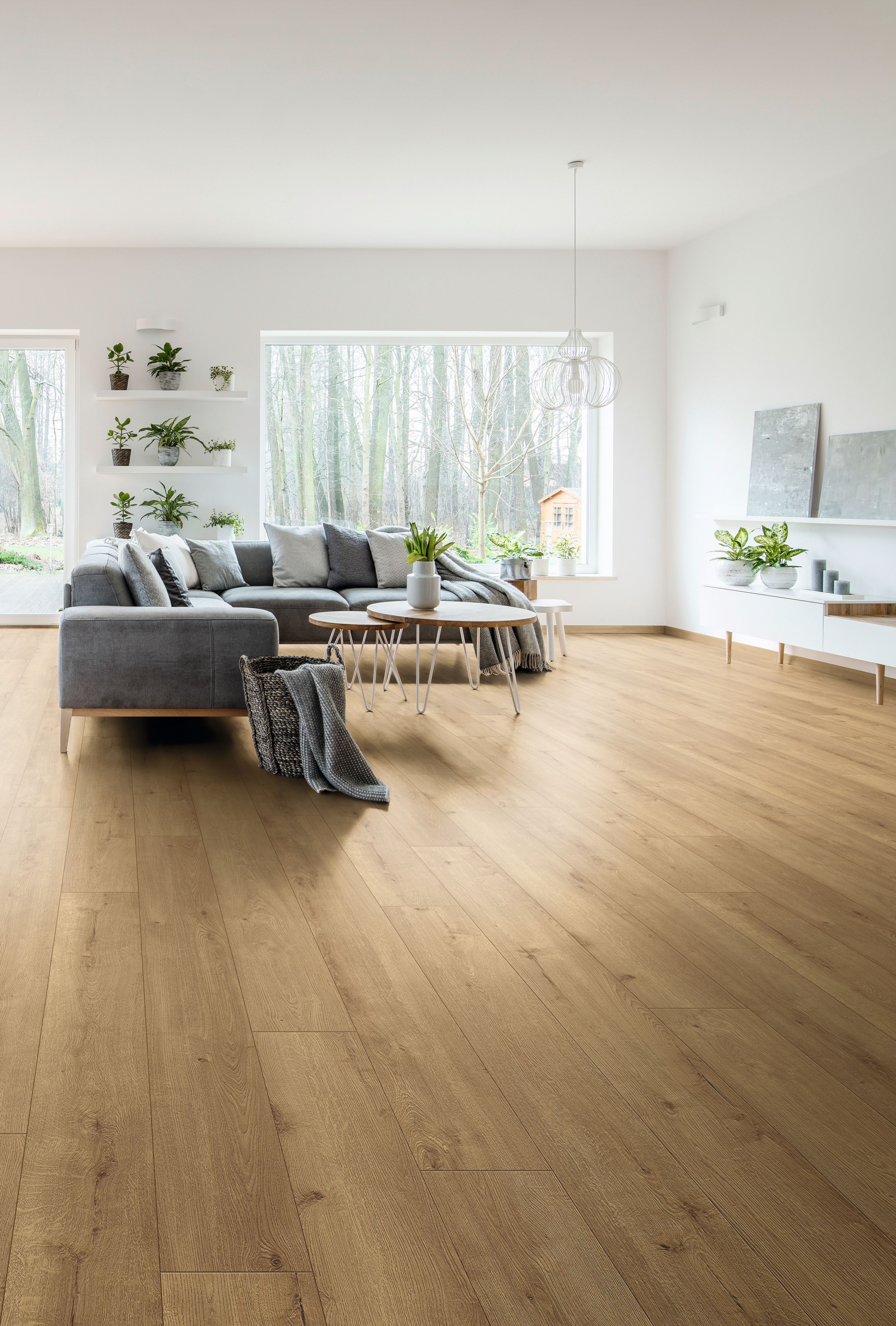 Harðparket 12 mm Eik Sundance 2000x242 mm AC5