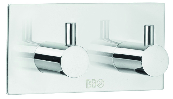 Tvöfaldur snagi kantaður, króm