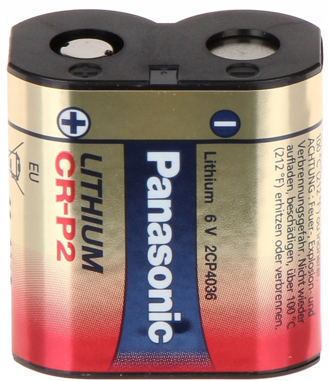 Rafhlaða CRP2 Panasonic 6 v Lithium