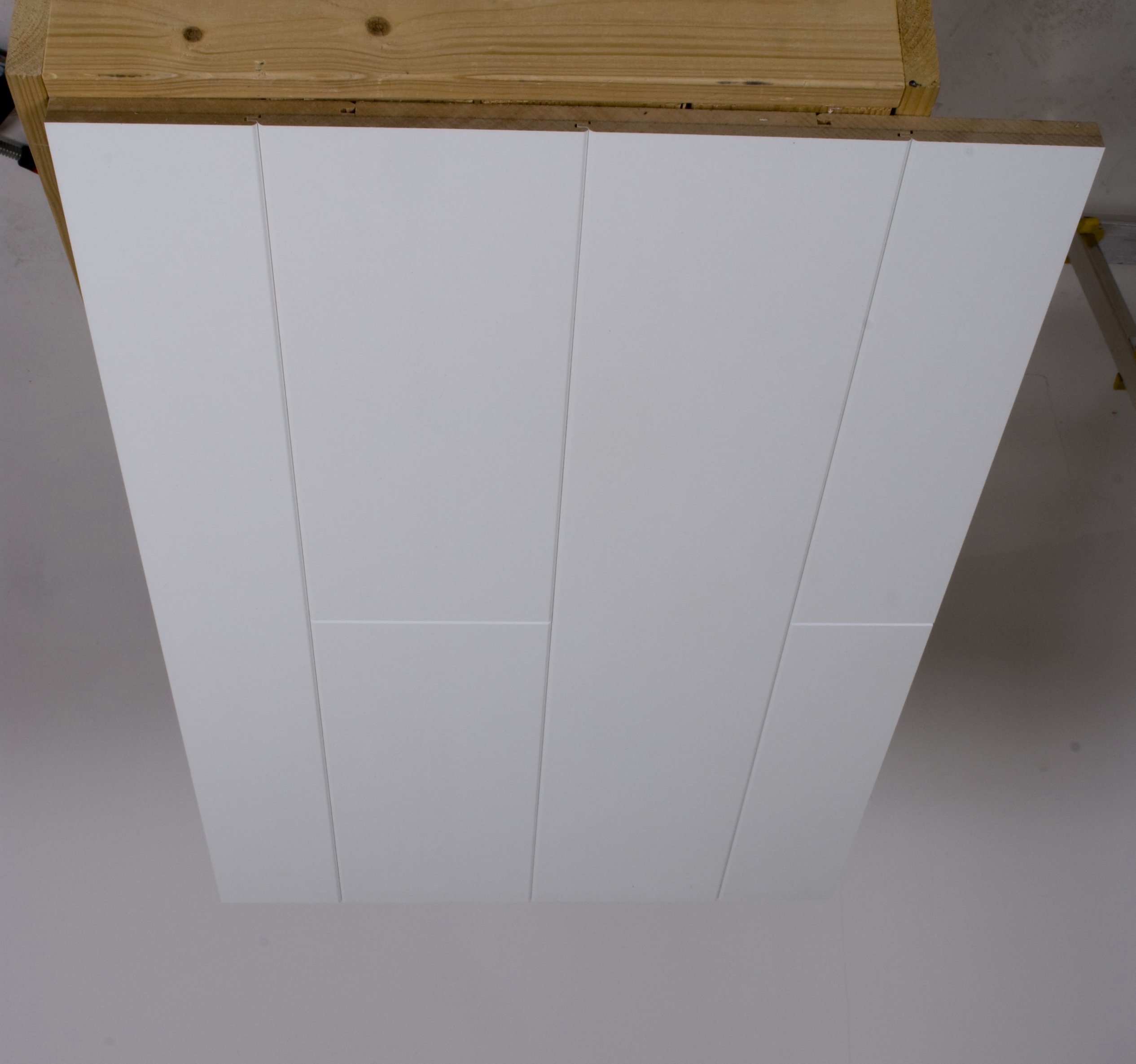 BHK Þilja Hvítt glans. 10x190x2600mm.