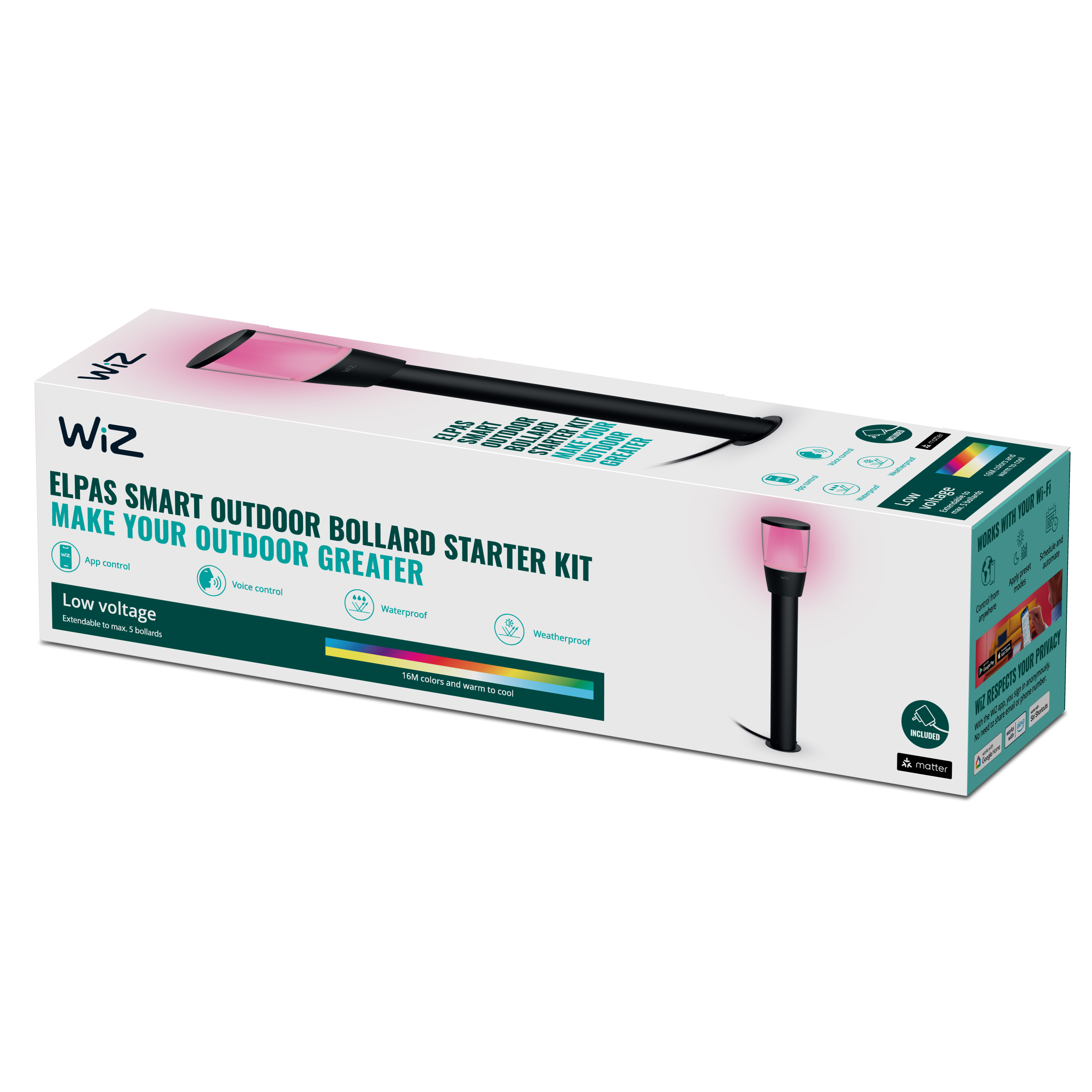 WiZ ELPAS 12V Bollard Starter Kit