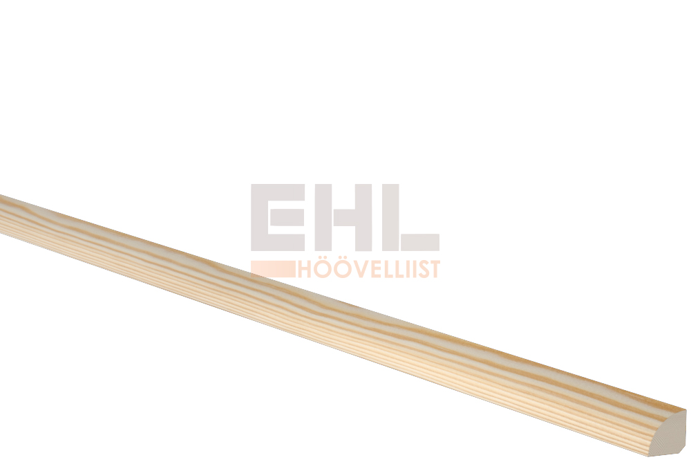 KVARTRÚNNLISTI 10X10X2400MM FURA