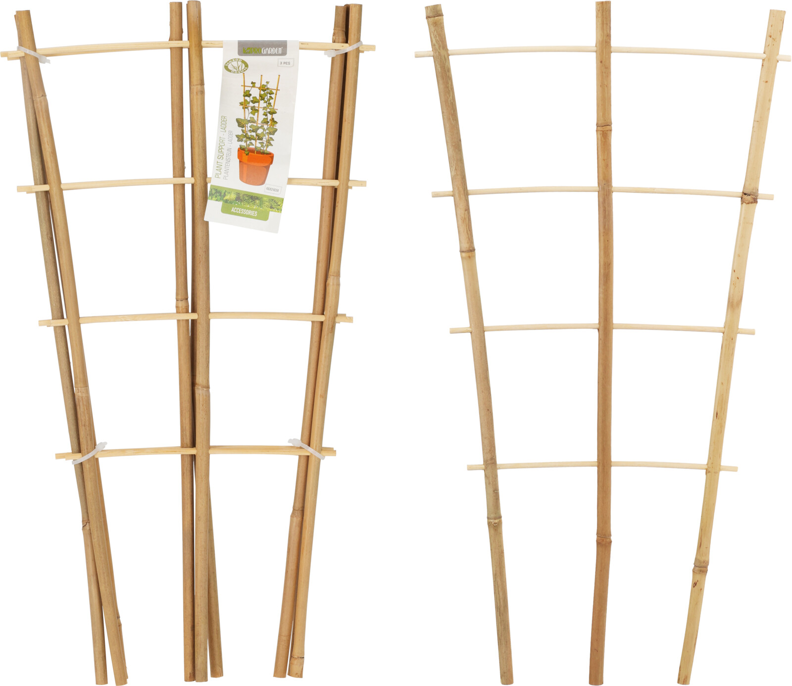 Plöntustigi bamboo 3stk