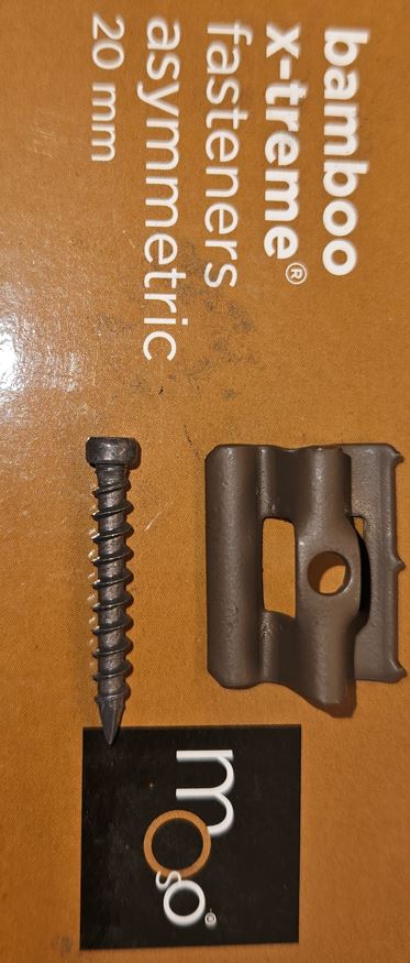 Brúnar X-treme  A2 klemmur m skrúfu BX08 20mmn (90stk/box)