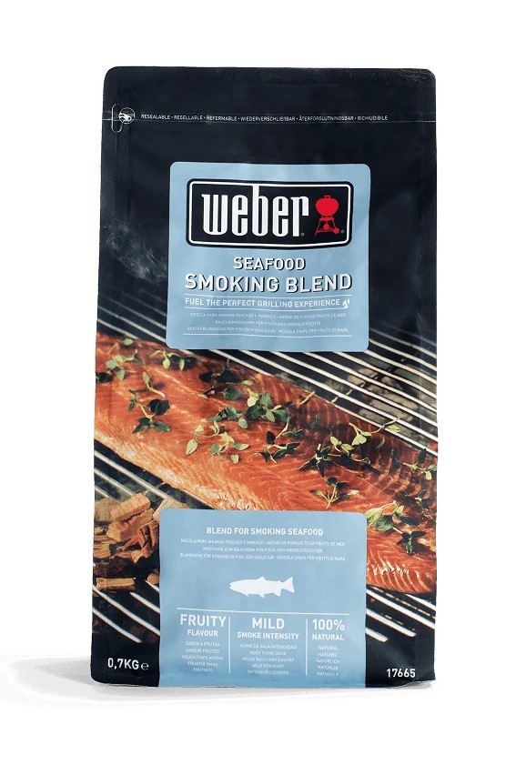 Weber reykviðarspænir fiskblanda 700gr