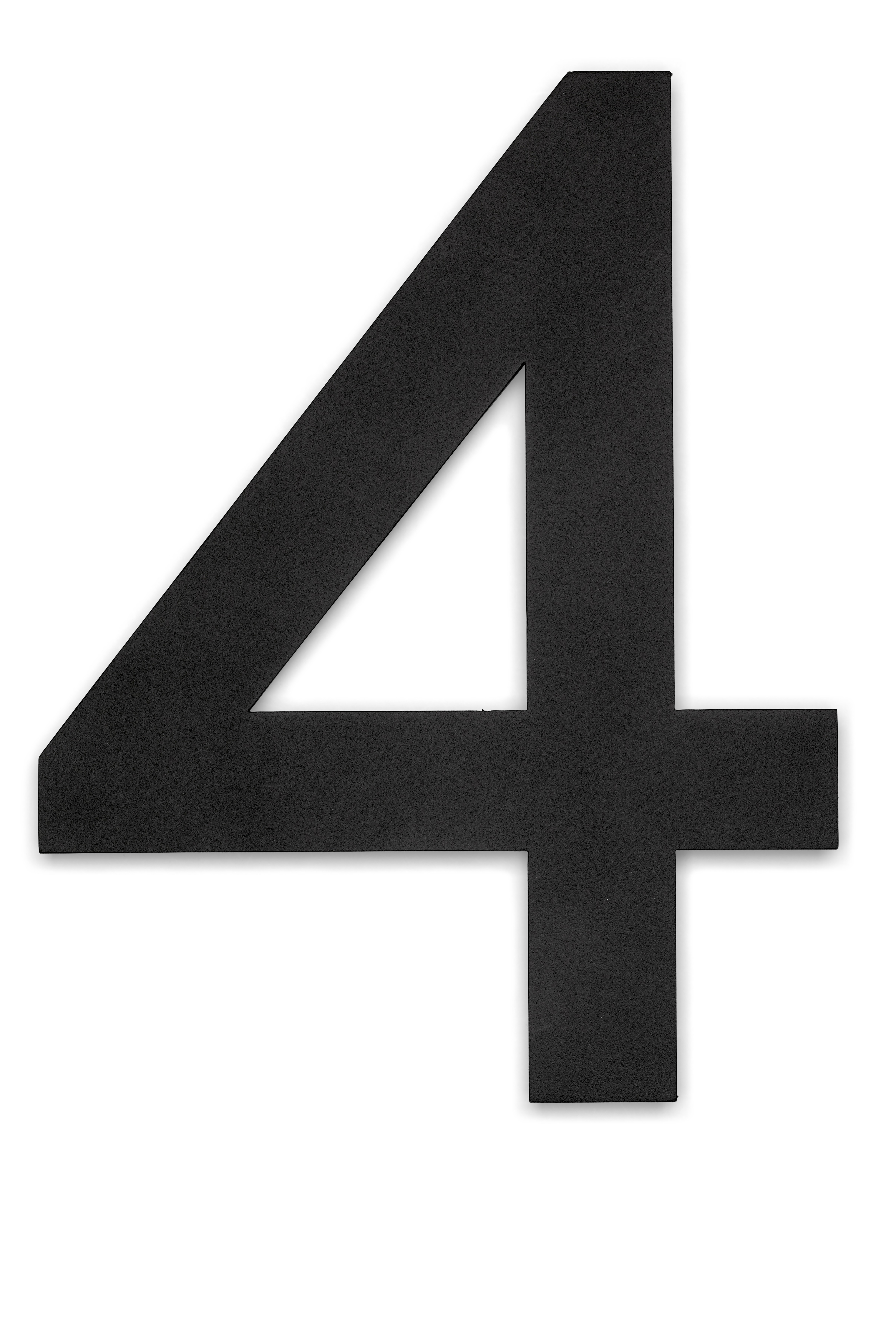 Húsnúmer 4 svart 21 cm Habo