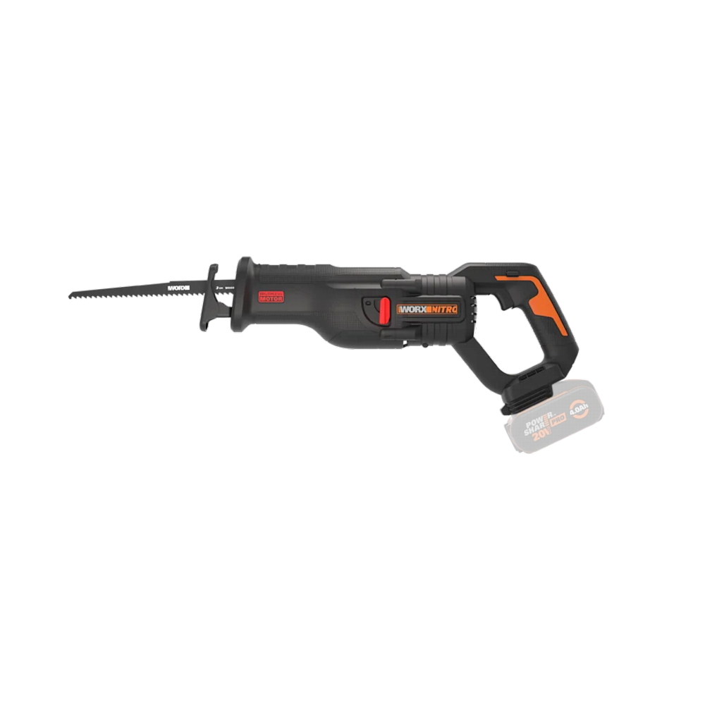 Worx Sverðsög 20V 30mm Kolalaus WX516.9 Solo