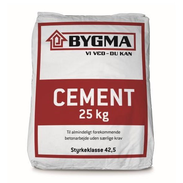 Sement Bygma 25.kg (42 pokar á bretti)