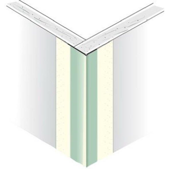 USG Sheetrock Paper-faced metal corner bead 3 metrar