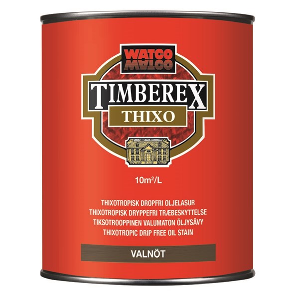 Timberex Thixo viðarvörn hnota 1 ltr