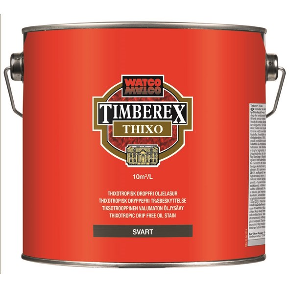 Timberex Thixo viðarvörn svart 2,5 ltr