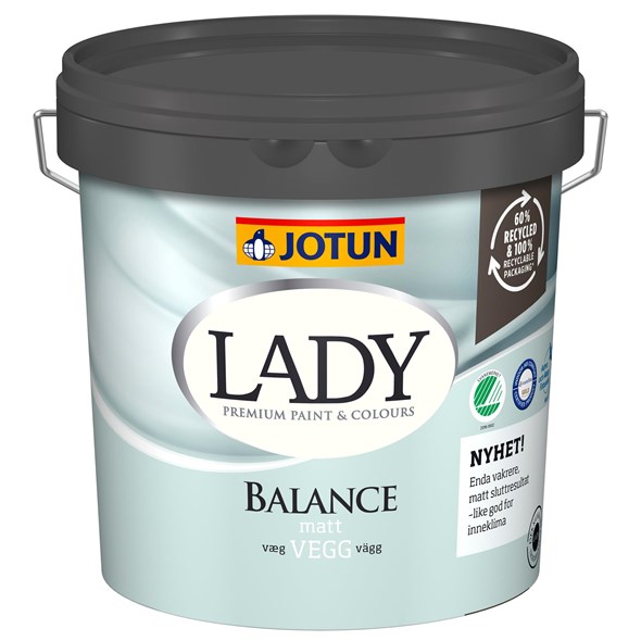 Lady Balance 2,7 ltr C stofn